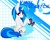 Size: 1309x1050 | Tagged: safe, artist:ryuukiba, dj pon-3, vinyl scratch, pony, g4, female, solo