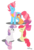 Size: 510x749 | Tagged: safe, artist:tobirone, apple bloom, cup cake, scootaloo, sweetie belle, earth pony, pony, unicorn, g4, cutie mark crusaders, female, filly, foal, mare, pregnant, simple background, transparent background