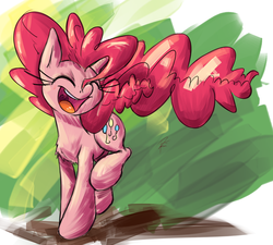 Size: 3088x2780 | Tagged: safe, artist:leadhooves, pinkie pie, earth pony, pony, g4, chest fluff, female, high res, solo