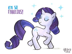 Size: 800x600 | Tagged: safe, artist:thebourgyman, rarity, pony, g4, female, solo