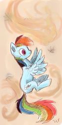 Size: 400x800 | Tagged: safe, artist:lueza-35, rainbow dash, pony, g4, female, solo