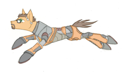 Size: 868x522 | Tagged: safe, artist:overcharge, gordon freeman, half-life, ponified