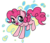 Size: 1134x983 | Tagged: safe, artist:cuttycommando, pinkie pie, g4, cute, filly, happy