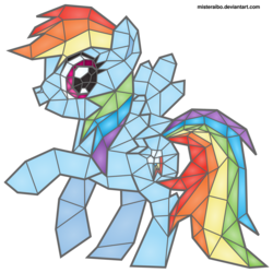 Size: 1800x1800 | Tagged: safe, artist:misteraibo, rainbow dash, g4, simple background, stained glass, transparent background, vector