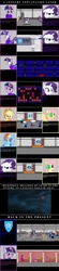 Size: 1400x6389 | Tagged: safe, artist:rodgun, applejack, rainbow dash, rarity, twilight sparkle, g4, comic, ponies in space