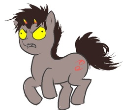 Size: 500x446 | Tagged: safe, homestuck, karkat vantas, ponified, species swap