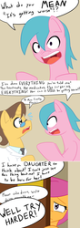 Size: 800x2266 | Tagged: safe, artist:jake heritagu, doctor horse, doctor stable, firefly, scootaloo, pony, ask pregnant scootaloo, g1, g4, cancer, comic, feels, g1 to g4, generation leap