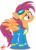 Size: 900x1246 | Tagged: safe, artist:grandilfromponychan, scootaloo, pegasus, pony, g4, adult, female, goggles, older, simple background, solo, spread wings, transparent background, vector, wings, wonderbolt scootaloo, wonderbolts uniform