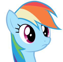 Size: 900x880 | Tagged: safe, rainbow dash, g4, reaction image, simple background, transparent background, vector