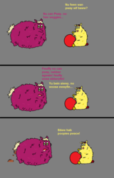 Size: 807x1263 | Tagged: safe, fluffy pony, amputee, fluffy pony original art, poop