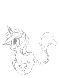Size: 572x754 | Tagged: safe, artist:questioncalligraphy, oc, oc only, pony, unicorn, animated, multi colored
