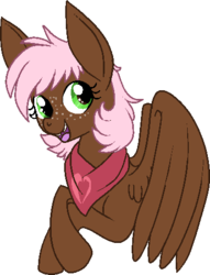 Size: 367x481 | Tagged: safe, artist:lulubell, oc, oc only, pegasus, pony, bust, simple background, transparent background