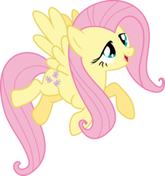 Size: 9356x10000 | Tagged: safe, artist:teiptr, fluttershy, pegasus, pony, g4, absurd resolution, simple background, solo, transparent background, vector