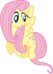 Size: 7216x10000 | Tagged: safe, artist:teiptr, fluttershy, pegasus, pony, g4, absurd resolution, flying, simple background, solo, transparent background, vector