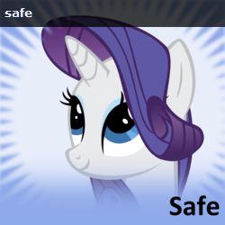 Size: 250x250 | Tagged: safe, rarity, pony, g4, female, meta, monochrome, official spoiler image, out of context, recursion, solo, spoilered image joke