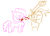 Size: 592x432 | Tagged: safe, artist:opal, pinkie pie, earth pony, human, pony, g4, blood, decapitated, decapitation, murder, severed head, smiling, sword, weapon