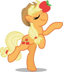 Size: 6172x7000 | Tagged: safe, artist:canon-lb, applejack, earth pony, pony, g4, absurd resolution, apple, female, mare, obligatory apple, simple background, solo, transparent background