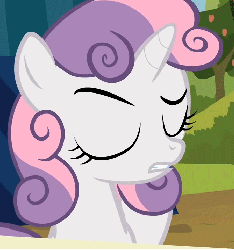 Size: 672x715 | Tagged: safe, screencap, sweetie belle, pony, g4, sisterhooves social, animated, female, solo