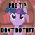 Size: 720x720 | Tagged: safe, twilight sparkle, g4, bronyetiquette, caption, image macro, protip, reaction image