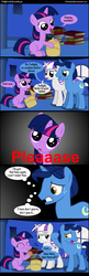 Size: 1000x3090 | Tagged: safe, artist:coltsteelstallion, night light, twilight sparkle, twilight velvet, g4, comic, cookie, cookie jar, cute, cutemail, father and child, father and daughter, female, filly, filly twilight sparkle, food, husband and wife, male, mare, mother and child, mother and daughter, stallion, tower of pimps, twiabetes, twilight stealing a cookie, twilight velvet is not amused, unamused, weapons-grade cute, younger