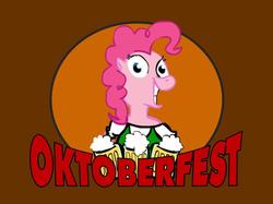 Size: 850x636 | Tagged: safe, pinkie pie, g4, beer, oktoberfest