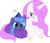 Size: 475x408 | Tagged: safe, artist:canon-lb, princess celestia, princess luna, alicorn, pony, g4, blanket, cewestia, cuddling, cute, duo, filly, happy, lunabetes, open mouth, pink-mane celestia, prone, s1 luna, simple background, smiling, snuggling, surprised, transparent background, vector, woona