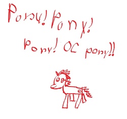 Size: 875x822 | Tagged: safe, artist:lightsaberguy, oc, oc only, pony, unicorn, mary sue, ms paint, parody, stylistic suck