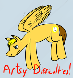 Size: 500x537 | Tagged: source needed, safe, artist:plaguehere, homestuck, itchy (homestuck), ponified, the felt