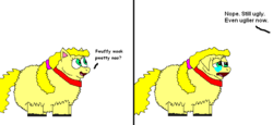 Size: 796x366 | Tagged: safe, fluffy pony, crying, fluffy pony original art