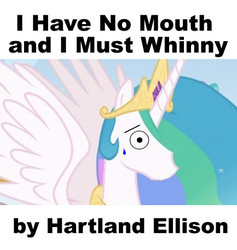 Size: 433x457 | Tagged: safe, edit, princess celestia, g4, draw on me, i have no mouth and i must scream, parody