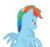 Size: 4000x3776 | Tagged: safe, artist:dasduriel, rainbow dash, pegasus, pony, g4, over a barrel, angry, female, high res, mare, simple background, transparent background, vector