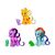 Size: 500x500 | Tagged: safe, applejack, rainbow dash, twilight sparkle, bird, dog, earth pony, pegasus, pony, turtle, unicorn, g4, brushable, crystal motion, irl, photo, puppy, toy, unicorn twilight