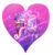 Size: 1000x1048 | Tagged: safe, artist:jellyvampire, princess cadance, shining armor, alicorn, pony, unicorn, g4, duo, female, heart, male, mare, stallion