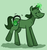 Size: 483x519 | Tagged: source needed, safe, artist:plaguehere, pony, unicorn, die (homestuck), homestuck, magic, musical instrument, ponified, tambourine, telekinesis, the felt