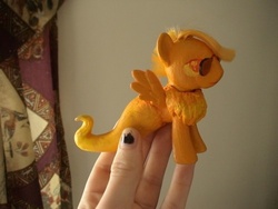 Size: 500x375 | Tagged: safe, brushable, customized toy, davesprite, homestuck, irl, photo, ponified, sprite (homestuck), toy