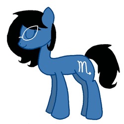 Size: 500x500 | Tagged: safe, artist:adora-sweetie-belle, aranea serket, homestuck, ponified