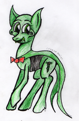 Size: 412x630 | Tagged: safe, artist:crayonponies, calliope, homestuck, ponified