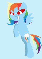 Size: 500x698 | Tagged: safe, artist:adora-sweetie-belle, rainbow dash, g4, homestuck, terezi pyrope