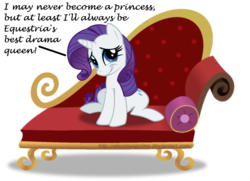 Size: 900x650 | Tagged: safe, artist:aleximusprime, rarity, pony, g4, couch, drama queen, fainting couch, female, simple background, solo, transparent background