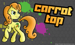 Size: 1500x900 | Tagged: safe, artist:1rumi1, carrot top, golden harvest, pony, fighting is magic, g4, female, solo, wallpaper