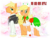 Size: 800x600 | Tagged: safe, artist:anaxboo, applejack, earth pony, pony, g4, alternate hairstyle, applejack (male), bolo tie, boots, clothes, dress, duo, female, male, r63 paradox, rule 63, self ponidox, selfcest, ship:applejacks, shipping, straight, suit, wedding, wedding dress