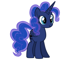 Size: 5000x4000 | Tagged: safe, artist:ikillyou121, pinkie pie, princess luna, oc, oc only, oc:luna pie, alicorn, pony, g4, absurd resolution, adventure in the comments, alternate design, female, fusion, fusion:lunapie, fusion:pinkie pie, fusion:princess luna, simple background, smiling, solo, the end is neigh, this will end in tears, transparent background, vector, whelp we're screwed, xk-class end-of-the-world scenario