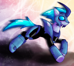 Size: 1047x933 | Tagged: safe, artist:thepipefox, blurr, ponified, transformers, transformers animated