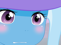 Size: 2675x2009 | Tagged: safe, artist:yuki endo, trixie, anthro, g4, ambiguous facial structure, face, gununu, high res, meme, reaction image