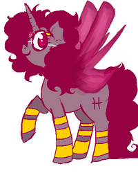 Size: 400x500 | Tagged: safe, artist:squiddleydolphin, feferi peixes, homestuck, ponified