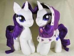 Size: 1329x997 | Tagged: safe, artist:magnastorm, princess platinum, rarity, pony, g4, irl, photo, plushie, solo