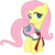 Size: 420x416 | Tagged: safe, artist:ake-xanchez, fluttershy, g4, clothes, schoolgirl