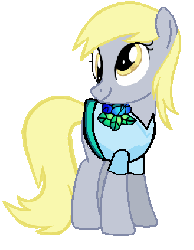 Size: 330x424 | Tagged: safe, derpy hooves, pegasus, pony, g4, animated, clothes, female, mare, schoolgirl