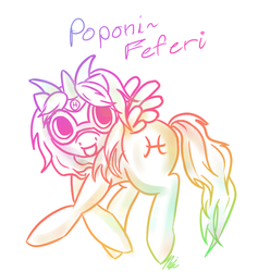 Size: 500x528 | Tagged: safe, feferi peixes, homestuck, ponified