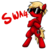 Size: 616x634 | Tagged: safe, artist:kerothestrange, dave strider, homestuck, ponified, simple background, swag, transparent background